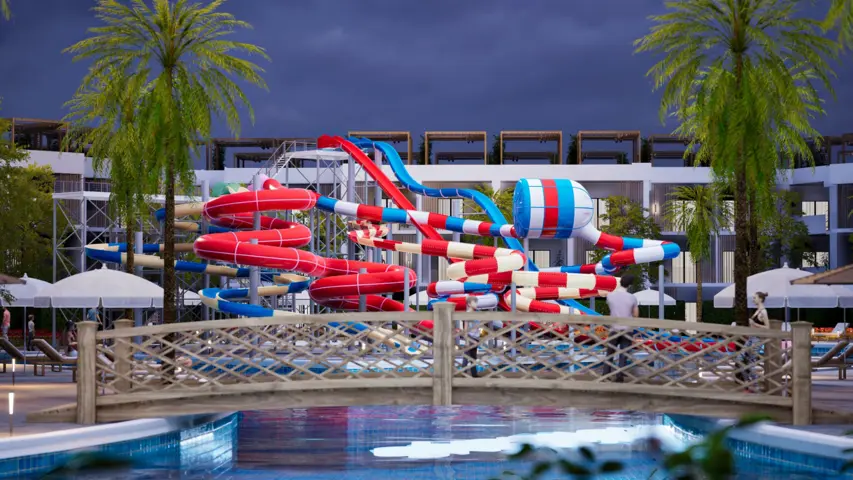 218 Second floor Building 7 main pool + 66 m2 private roof